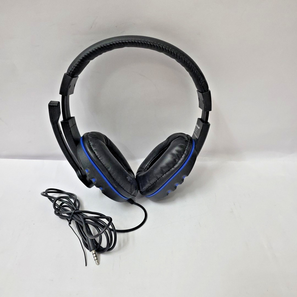 LVLUP Wired Stereo Gaming Headset w/ Mic 3.5mm PS4 PS5 Xbox Switch PC Black
